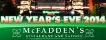 McFadden's is one of New Years Eve 2014.