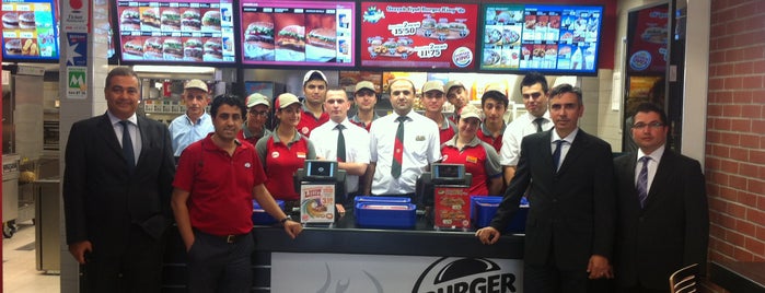 Burger King is one of İstanbul.