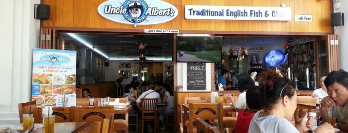 Uncle Albert's Traditional English Fish & Chips is one of Let's go Makan!.