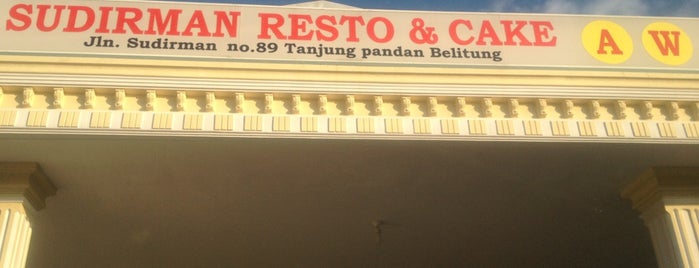 sudirman resto&cake is one of Tempat yang Disukai Bobby.