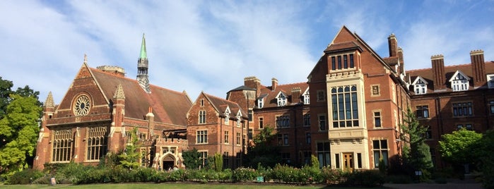 Homerton College is one of #DiscoverCambridge.