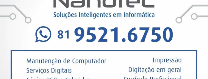 Nanotec Informática is one of Maior List :D.