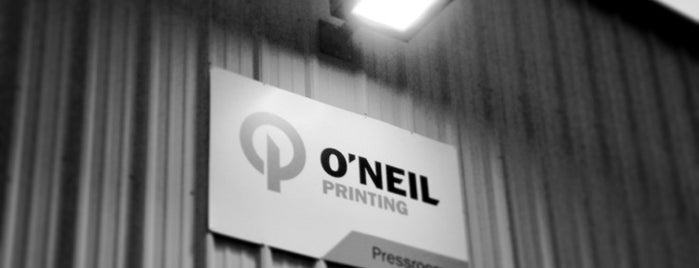 O'Neil Printing is one of My route.