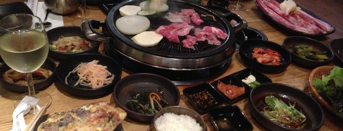 miss KOREA BBQ is one of New York I Love You.