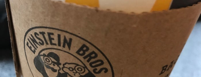 Einstein Bros Bagels is one of The burgh.