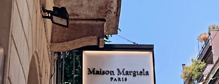Maison Margiela is one of Milan.