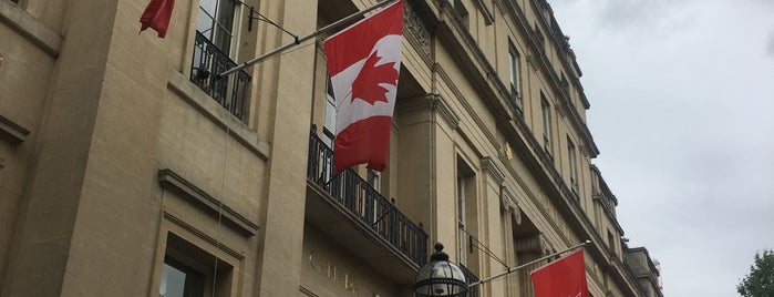 High Commission of Canada is one of My Mayfair Haunts...