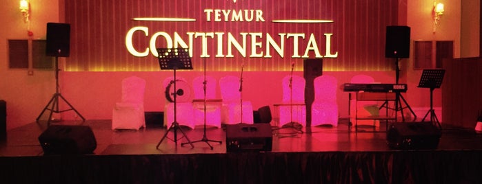 Teymur Continental Hotel is one of Orte, die ibrahim gefallen.
