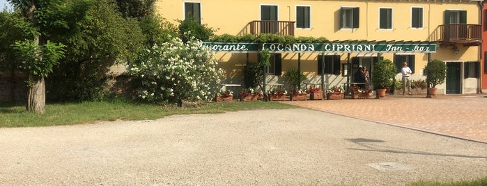 Locanda Cipriani is one of Locais salvos de Asli.