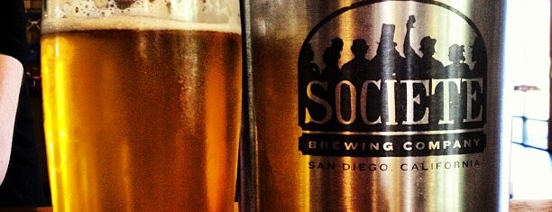 Societe Brewing Company is one of San Diego.