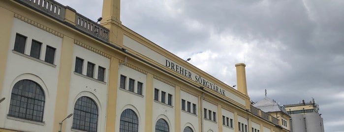 Dreher sörgyár is one of Budapest.