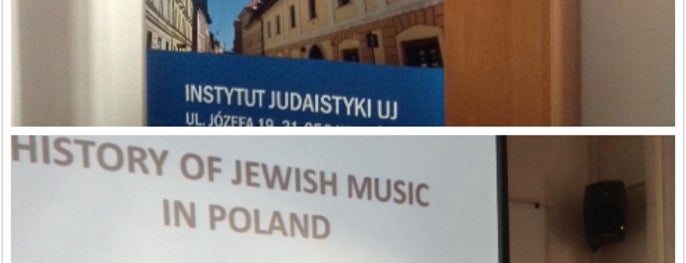 Instytut Judaistyki is one of Kraków⚜.