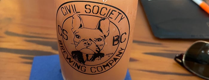 Civil Society Brewing Company is one of Palm Beach - where I’ve been.