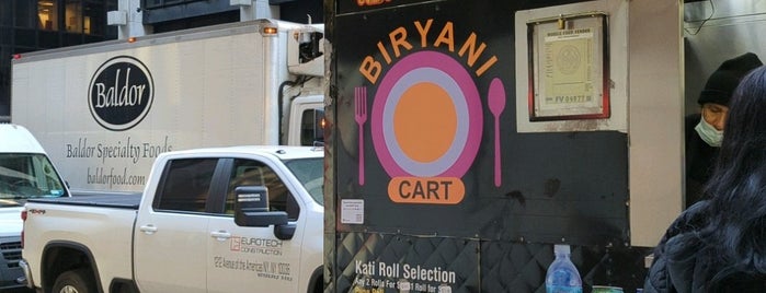 Biryani Cart is one of Food Trucks NYC.
