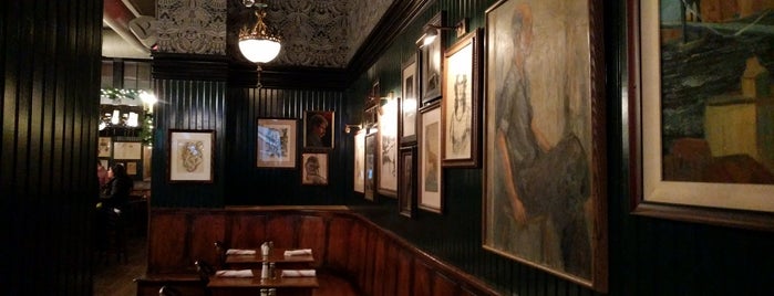 Flatiron Hall Restaurant and Beer Cellar is one of Keane's Bars.