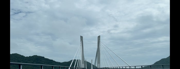 Bizen Hinase ohashi Bridge is one of fuji: сохраненные места.