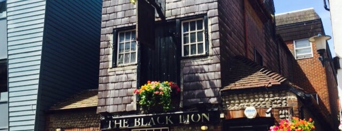 The Black Lion is one of Pubs/Bars.