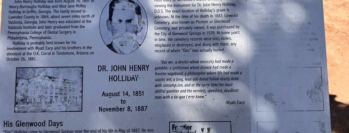 Doc Holiday's Grave is one of Colorado.