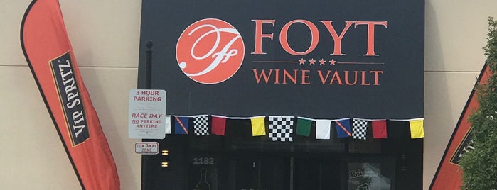 Foyt Wine Vault is one of Tempat yang Disukai Zach.