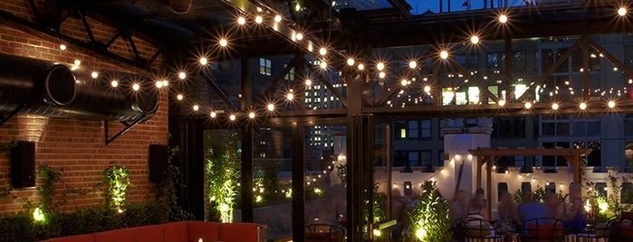Refinery Rooftop is one of 10 Best Rooftop Bars in New York City.