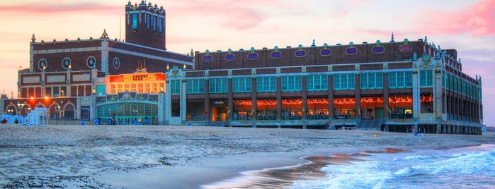 Asbury Park Boardwalk is one of Jacques's Saved Places.