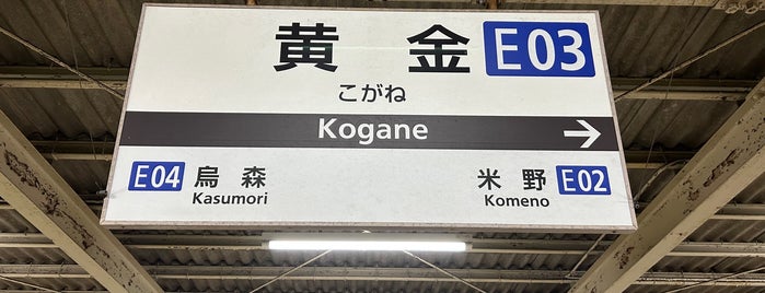 Kogane Station (E03) is one of 愛知（To-Do）.