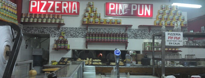 Pin Pun is one of Las mejores pizzerias de Buenos Aires.