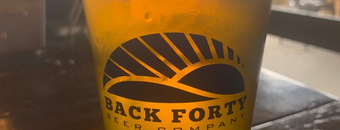 Back Forty Beer Co. is one of Bama To Do.