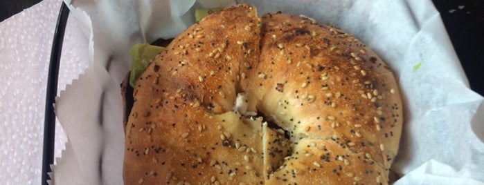 Ange Noir Cafe is one of The 15 Best Places for Bagels in Williamsburg, Brooklyn.