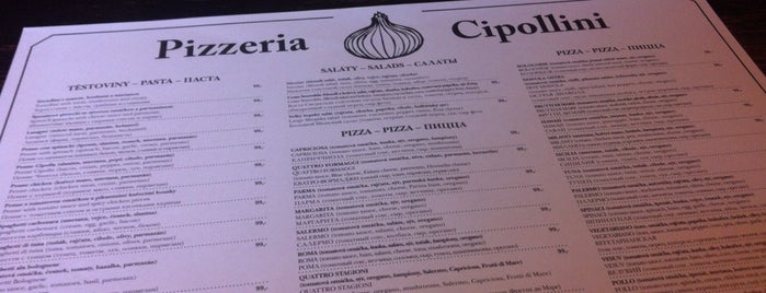 Pizzeria Cipollini is one of Locais curtidos por Jan.