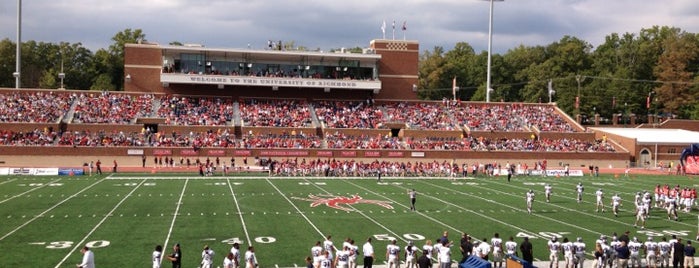 Robins Stadium is one of NCAA Division I FCS Football Stadiums.
