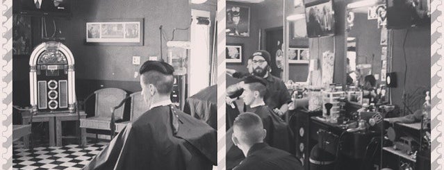 The Cream Shop Barber Shop is one of Posti che sono piaciuti a Phillip.