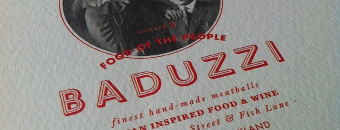 Baduzzi is one of Lugares favoritos de Alex.
