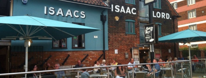 Isaacs is one of Tempat yang Disukai Robert.