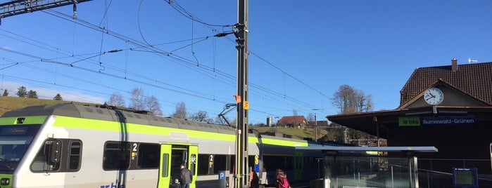 Sumiswald-Grünen Bahnhof is one of Gares.