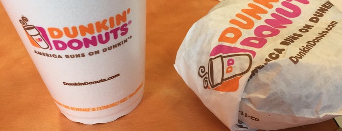 Dunkin' is one of Around Town.