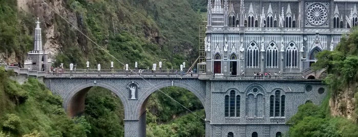 Santuario de Las Lajas is one of [To-do] Colombia.