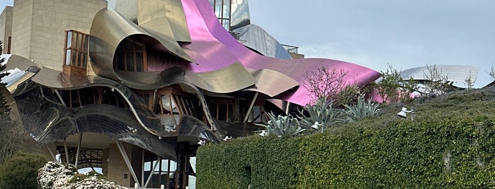 Hotel Marqués de Riscal is one of Spain & Portugal.