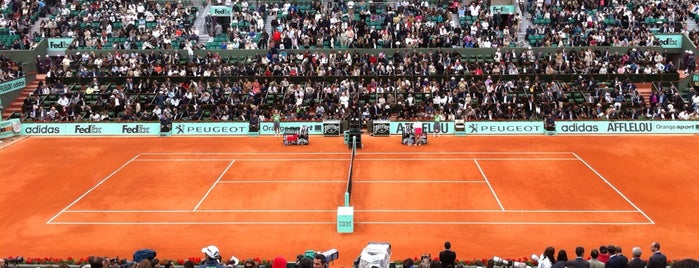 Stade Roland Garros is one of 16e arrondissement de Paris.
