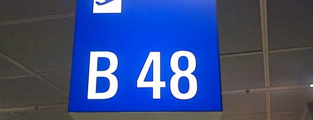 Gate B48 is one of Flughafen Frankfurt am Main (FRA) Terminal 1.
