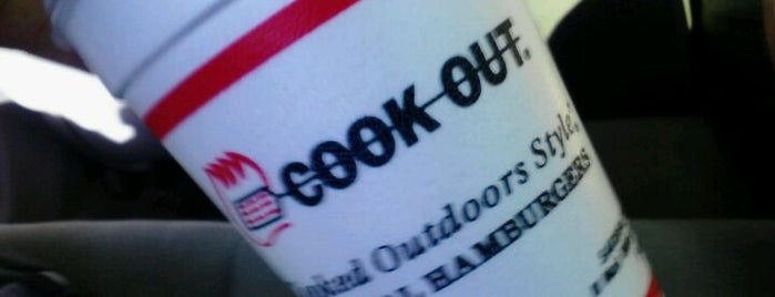 Cook Out is one of Food of the Daze - Spartanburg SC.