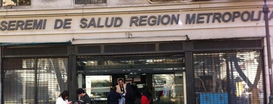 SEREMI de Salud Metropolitana is one of Orte, die Claudia gefallen.