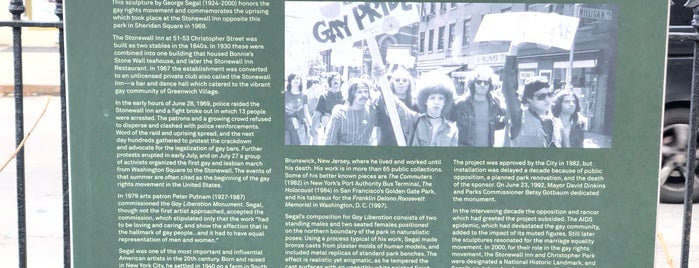 Stonewall National Monument is one of Alberto'nun Beğendiği Mekanlar.