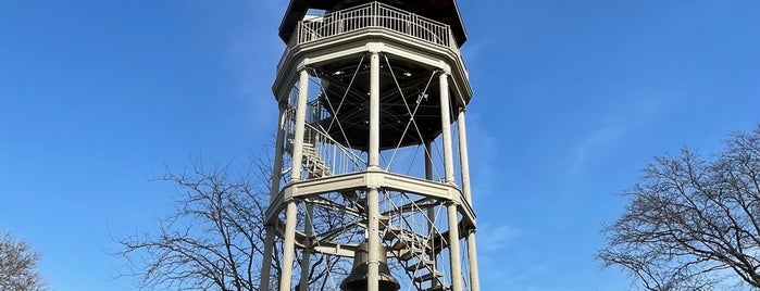 Harlem Fire Watchtower is one of National Historic Landmarks in Northern Manhattan.
