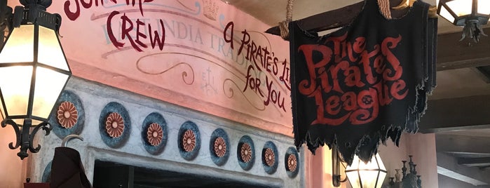 The Pirates League is one of Walt Disney World To Do List.