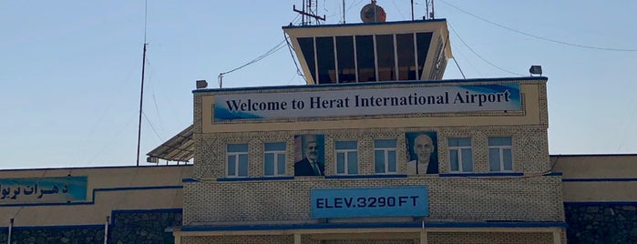 Herat International Airport (HEA) is one of Lugares favoritos de Ali.