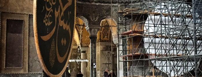 Hagia Sophia is one of Orte, die Ali gefallen.
