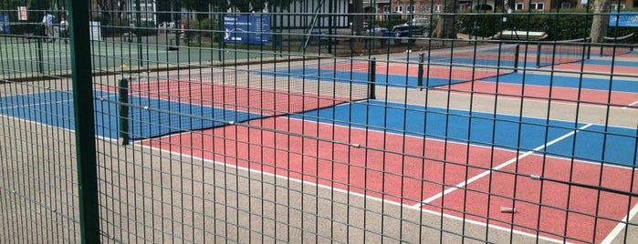 Bishop's Park Tennis Courts is one of England II.
