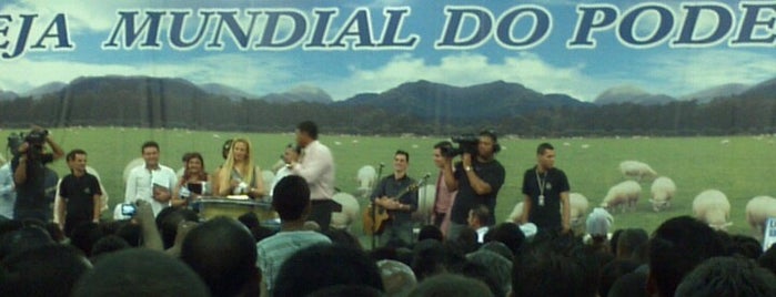 Igreja Mundial do Poder de Deus is one of สถานที่ที่ Guilherme ถูกใจ.