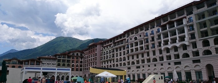 Marriott Hotel is one of Sochi.
